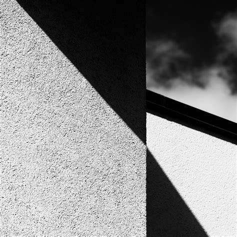 Wall Shadow 2016 Black And White Photograph Giclée By Dieter Mach