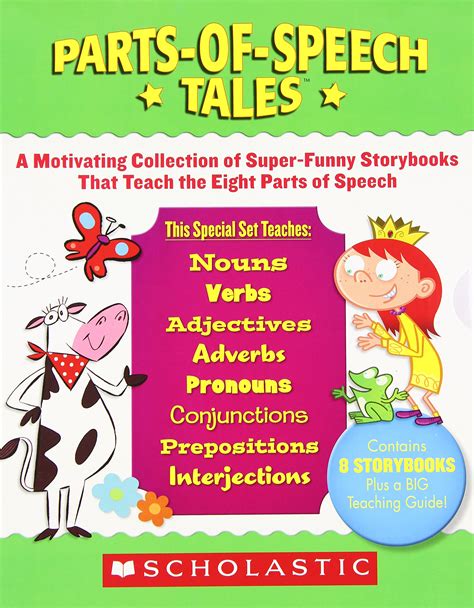 Parts Of Speech Storybooks For Kids