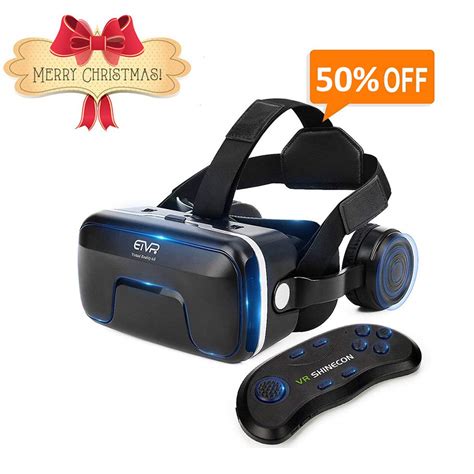 Vr Headset With Remote Controller Immersive 3d Vr Glasses Virtual Reality Headset With Stereo