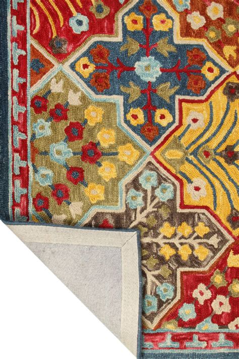 Multicolor Bespoke Hand Tufted Carpet