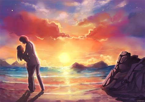 Couples Coast Love 4k Hd Love 4k Wallpapers Images Backgrounds