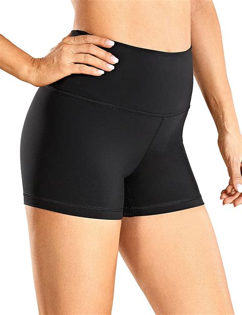 Amazon Crz Yoga Women S Naked Feeling Biker Shorts
