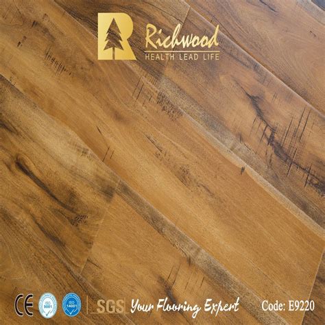 E1 Ac4 Hickory Hdf Parquet Wood Laminate Laminated Flooring China