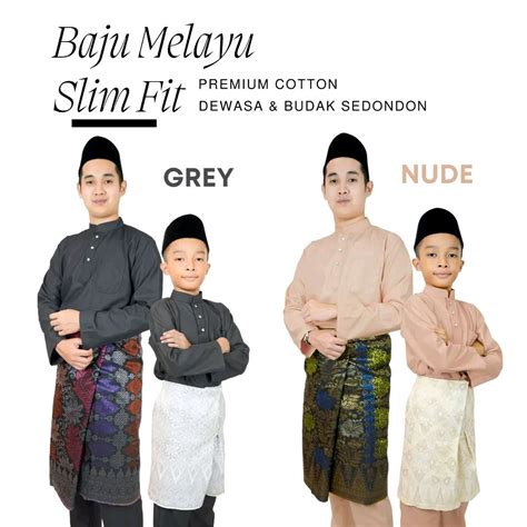 Malaysia Daily On Twitter Check Out Baju Melayu Warna Kelabu Warna