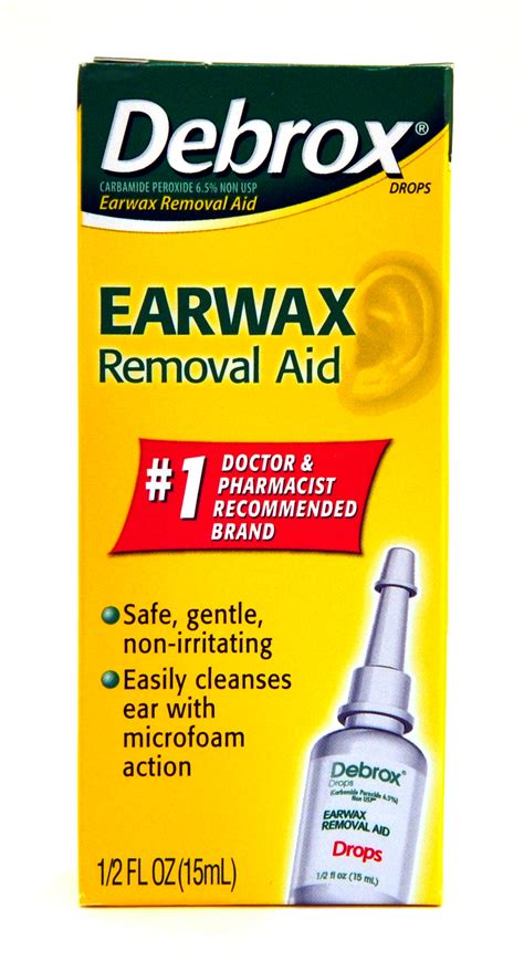Ear Wax Removal Aid Drop 05 Fl Oz 15 Ml