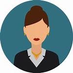 Icon Woman User Avatar Profile Businesswoman Icons