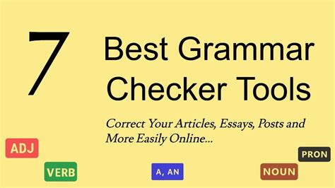 Grammar check tool corrects all types of english grammar, spelling and punctuation mistakes. 7 Best Free Grammar Checker Tools to Correct English ...