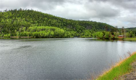 Lakeside Landscape At Lake Nipigon Ontario Canada Image Free Stock