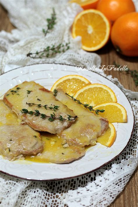 Scaloppine Di Maiale All Arancia Ricetta Secondo Piatto Facile