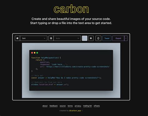 Visualise Your Code In Style With Pretty Screenshots Marc Littlemore