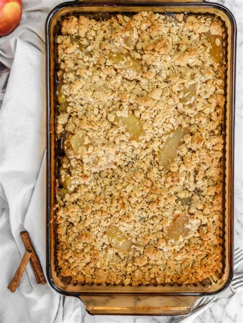 Easy Cinnamon Apple Crisp The Best Fall Dessert With Apples Savoring