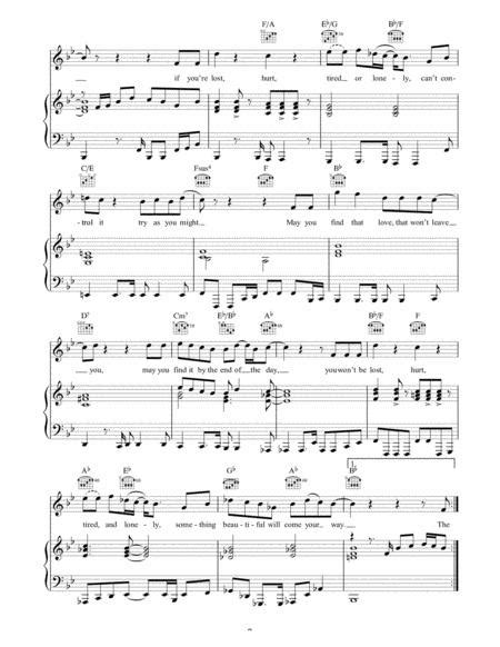 Something Beautiful By Robbie Williams Digital Sheet Music For Piano