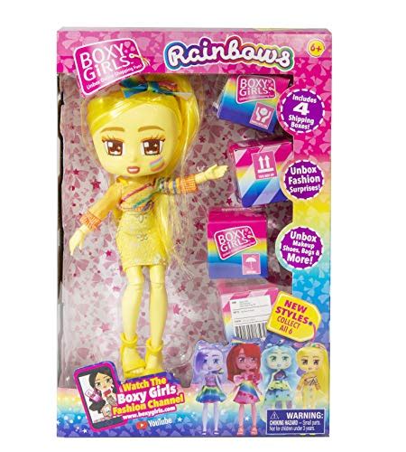 Boxy Girls Goldie Rainbows Collection Limited Edition 4