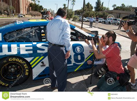 Vintage 1994 dale earnhardt nascar shirt. NASCAR`s Jimmie Johnson Day In Arizona Editorial Photo ...