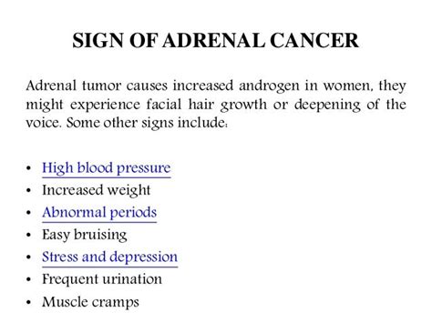 An Overview Of The Adrenal Cancer Symptoms Causes And More