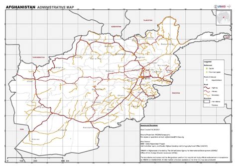 Map Of Nuristan Province Afghanistan Maps Of The World