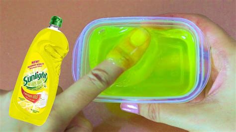 Amazing Clear Slime With Water And Dishsoap Must Try No Borax