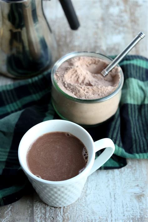 Homemade Hot Chocolate Mix Recipe Dairy Free And Sugar Free Happy Healthy Mama