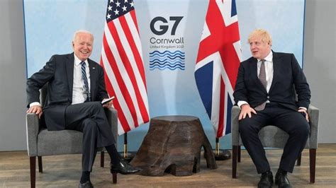 G7 Summit Biden To Warn Pm Not To Risk Ni Peace Over Brexit Bbc News