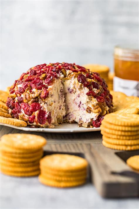 Christmas Cheese Ball Recipe With Orange And Cranberry The Cookie Rookie