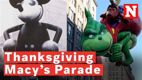 Macys Thanksgiving Day Parade Through The Years Youtube