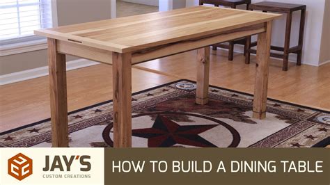 How To Build A Dining Table Dining Table Dining Table Plans Dining