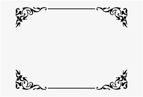 Card Border Png Images Png Cliparts Free Download On Seekpng