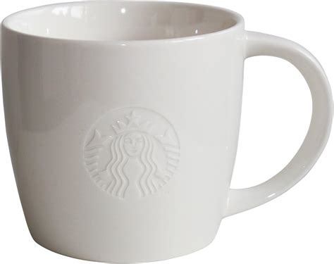 Starbucks Coffee Mug White Coffee Mug Collectors Grande Classic White