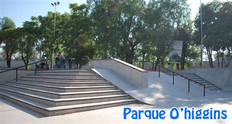 Lindo parque, un gran pulmón para stgo. Parque O'higgins - PATINETA Skate