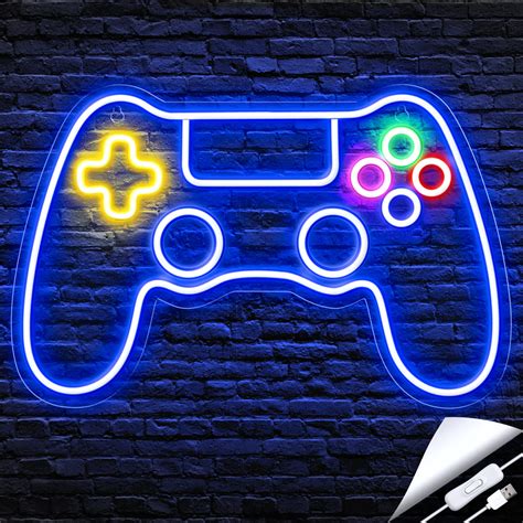 Buy Kavaas Gamer Neon Sign Game Controller Neon Sign For Gamer Room