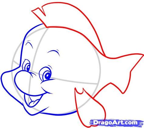 How To Draw Flounder Step By Step Drawing Guide By Dawn Artofit