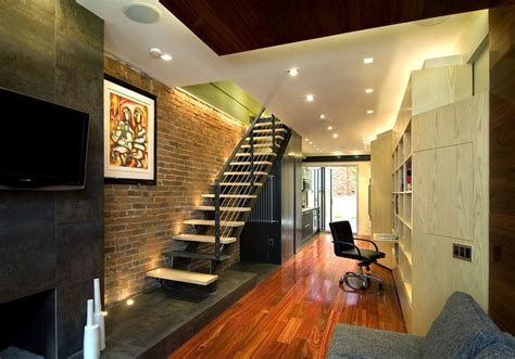 10 Ft Wide Row House Transformation Contemporary By Kube Architecture
