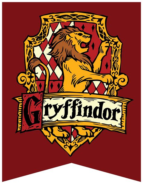 Gryffindor House Crest Hufflepuff Harry Potter Gryffindor Logo Arte