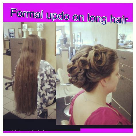 Updo On Long Hair By Julie Shelly Tasaris Salon Vacaville Ca Long Hair Styles Special