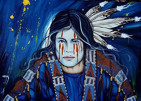 Very Blue Henri Peter Southwest Artist Native American Pictures