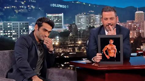 Watch Kumail Nanjianis Ripped And Eating Junk Food By Kimmel