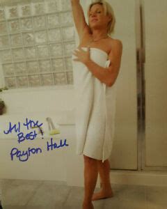Payton Hall Signed X Photo W Proof Lot O Ebay