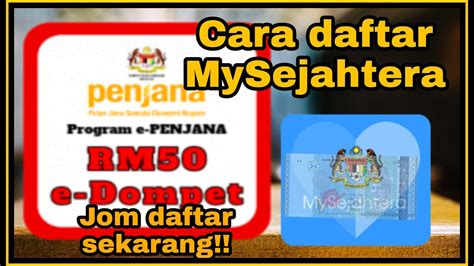 Rakyat selangor yang sedang mencari pekerjaan disaran mendaftarkan diri di laman sesawang jobsmalaysia.gov.my bagi memudahkan pencarian dan padanan kerja yang sesuai, kata dato« menteri besar, dato» seri amirudin shari. e-wallet RM50, Cara Daftar Aplikasi MySejahtera - YouTube