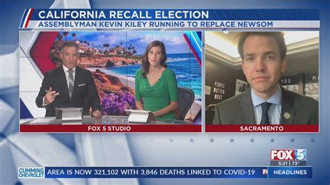 California Recall Election Candidate Kevin Kiley Talks About His Run For Governor Youtube