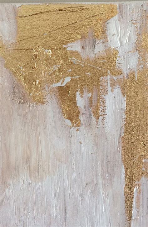 Because the color has a warm undertone it is the perfect foundation for a modern kitchen with metallic accents in rose, copper, or gold tones. How To Make DIY Gold Leaf Abstract Art. LOVE this! | CREATE | Pinterest | Leaves, Gold and Stuffing