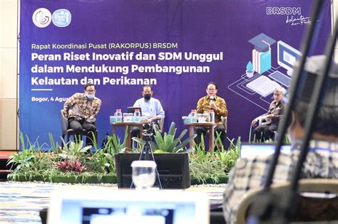 Riset Inovatif Dan Sdm Unggul Jadi Kunci Pengembangan Kelautan Dan