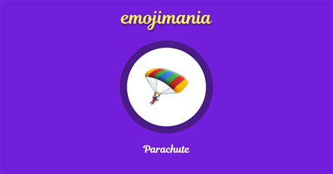 🪂 Parachute Emoji Copy And Paste Emojimania