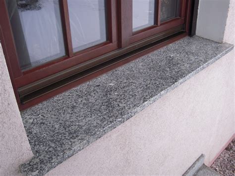Grey Granite Windows Sills Lewandowski Fence Builder Limited