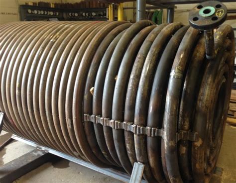 Helical Coil With 10 Spiral Pancake Coils Tulsa Tube Bending Inc