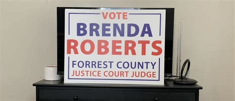 Brenda Roberts For Forrest County Justice Court Judge Home
