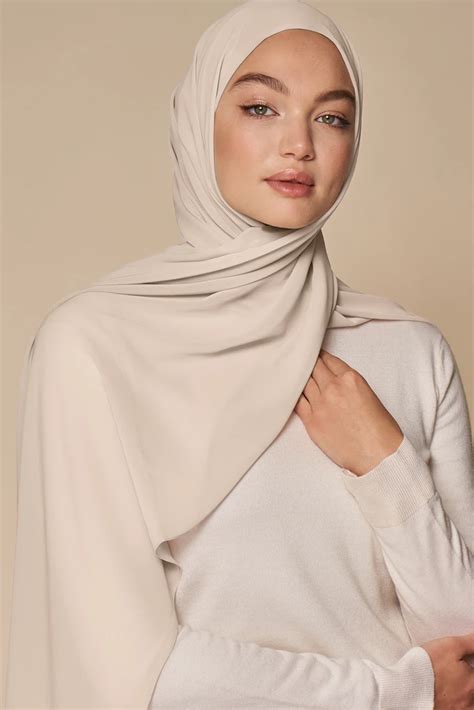 Everyday Chiffon Hijab Pearl Gaya Hijab Model Pakaian Muslim My Xxx
