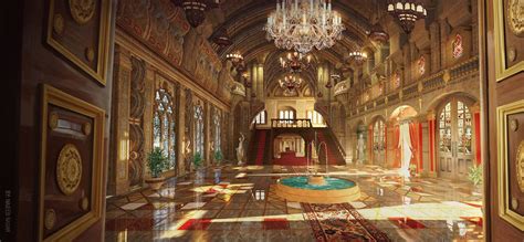 Palace Fantasy Castle Fantasy City Fantasy Art Landscapes