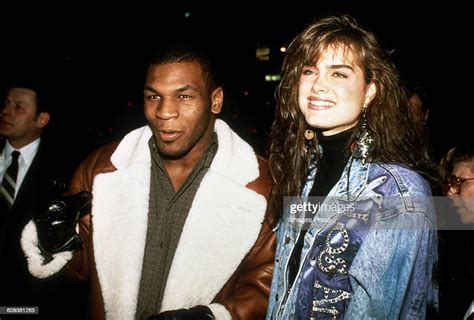 Mike Tyson And Brooke Shields Circa 1988 In New York City News Photo