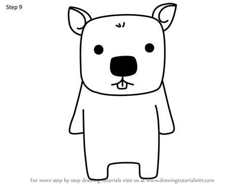 Note that one circle is significantly larger than the others. Learn How to Draw a Wombat for Kids (Animals for Kids ...