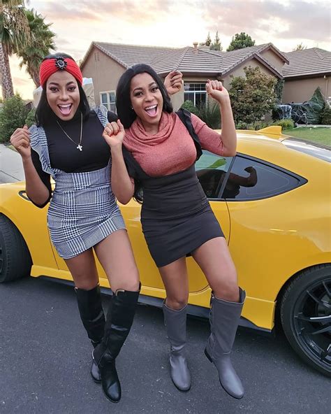 Twin Actress Tracy And Treasure Daniels Celebrate Their Birthday Photos